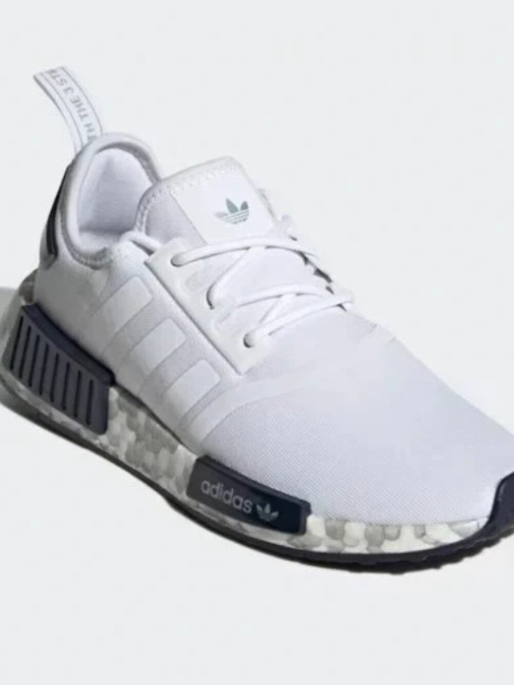 Adidas Originals Women's White Grey Black NMD_R1 Shoes Size 5.5 us GW9476